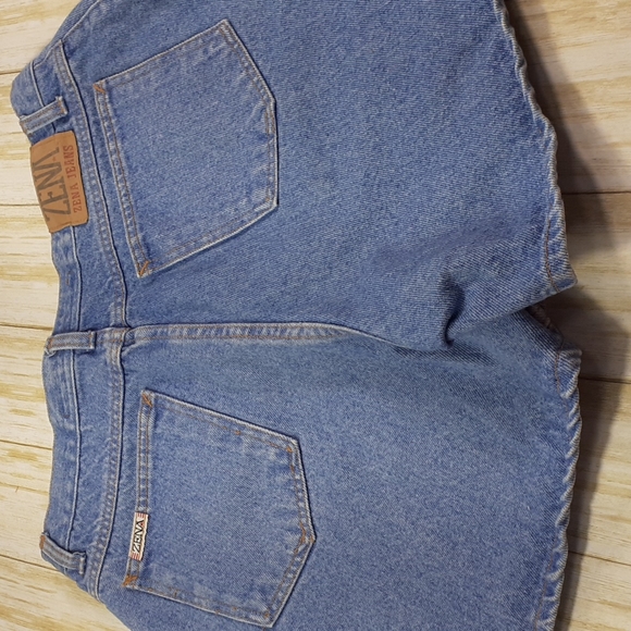 Vintage Zena High Rise Jean Shorts Size 18 Missy - Picture 12 of 13